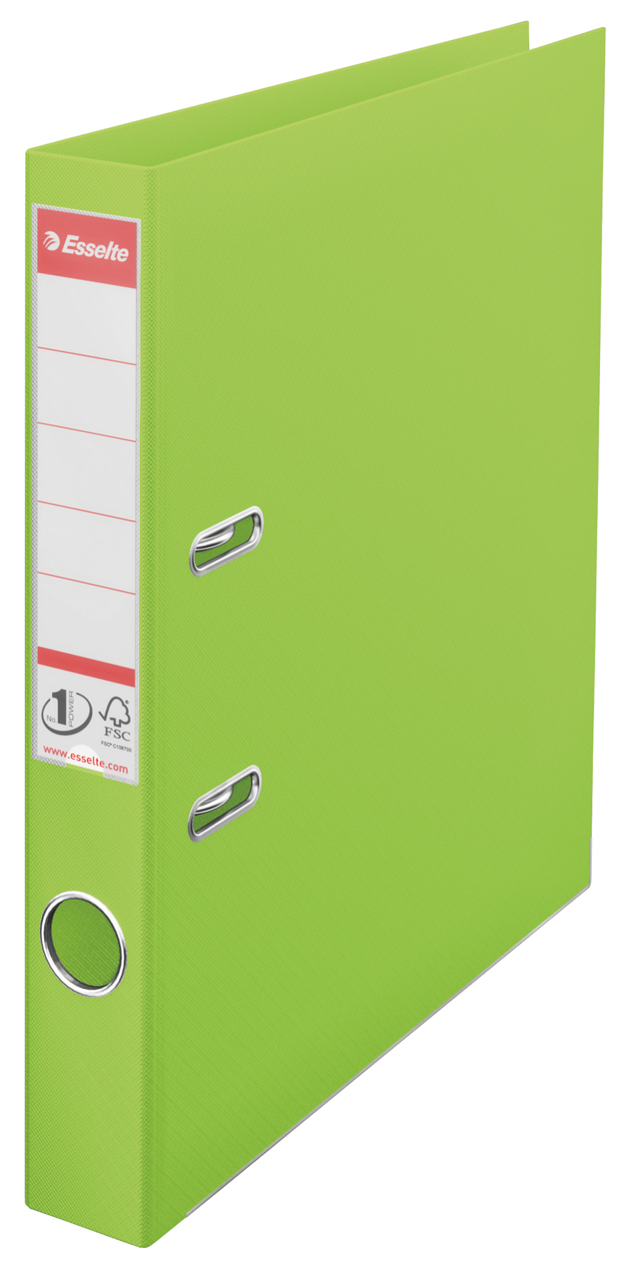 Biblioraft Plastifiat Int-Ext 5cm Verde Vivida Nr1 Power Esselte