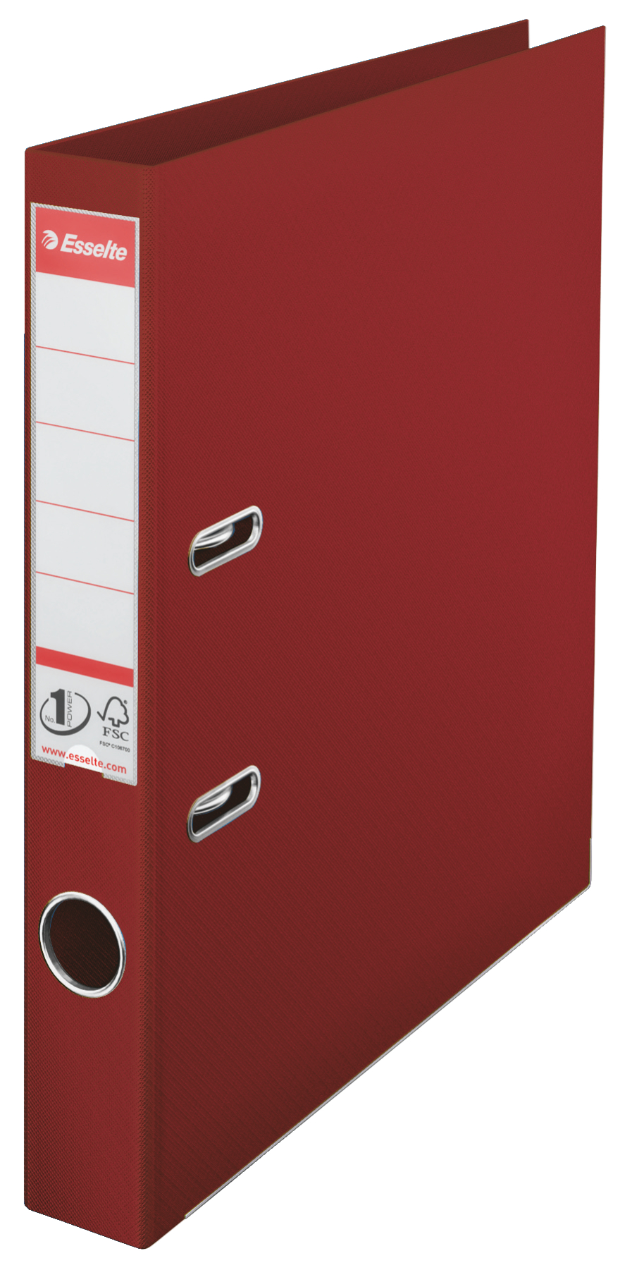 Biblioraft Plastifiat Int-Ext 5cm Visiniu Nr1 Power Esselte