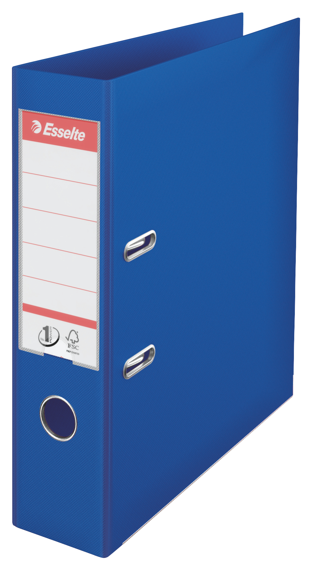 Biblioraft Plastifiat Int-Ext 7.5cm Albastru Nr1 Power Esselte