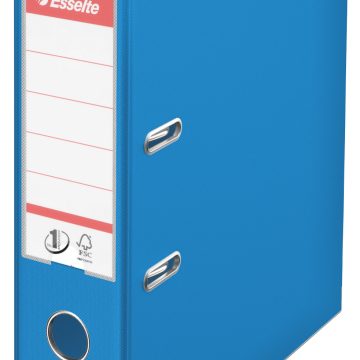 Biblioraft Plastifiat Int-Ext 7.5cm Albastru Vivida Nr1 Esselte