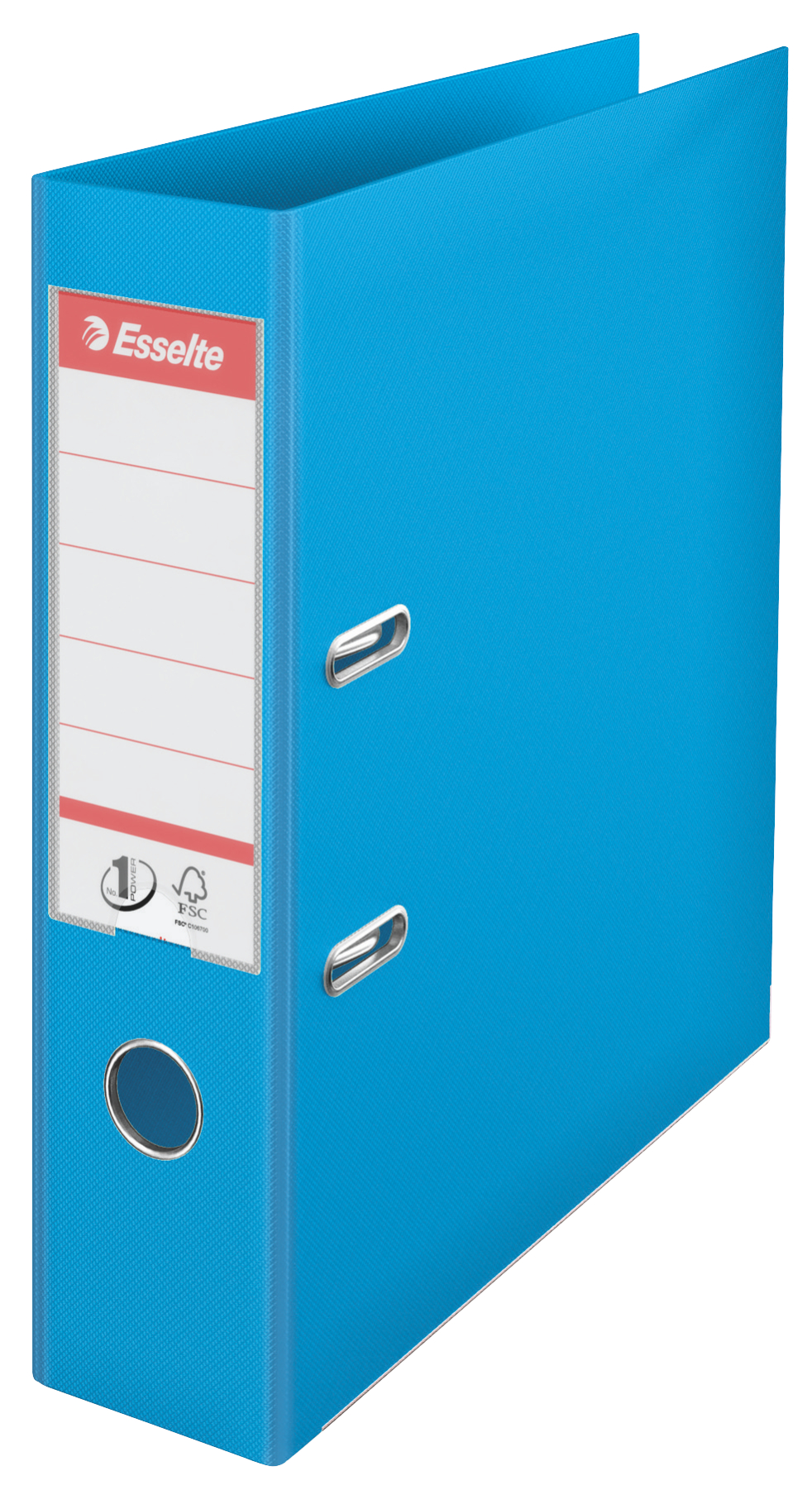 Biblioraft Plastifiat Int-Ext 7.5cm Cyan Nr1 Power Esselte