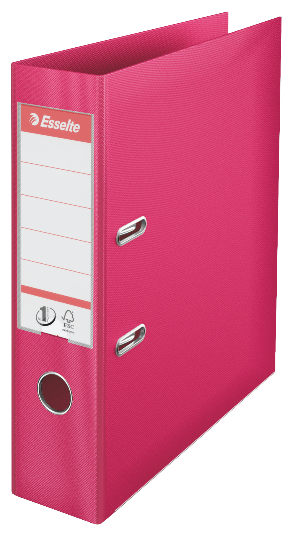 Biblioraft Plastifiat Int-Ext 7.5cm Magenta Nr1 Power Esselte
