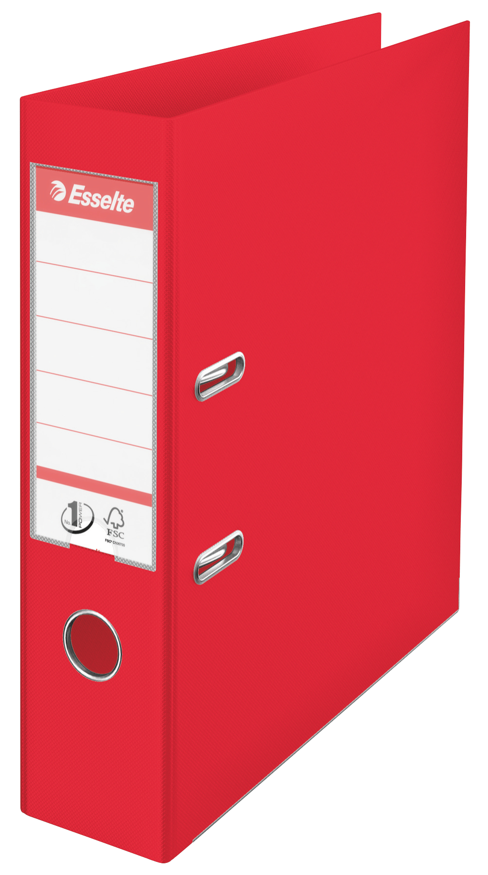 Biblioraft Plastifiat Int-Ext 7.5cm Rosu Vivida Nr1 Esselte