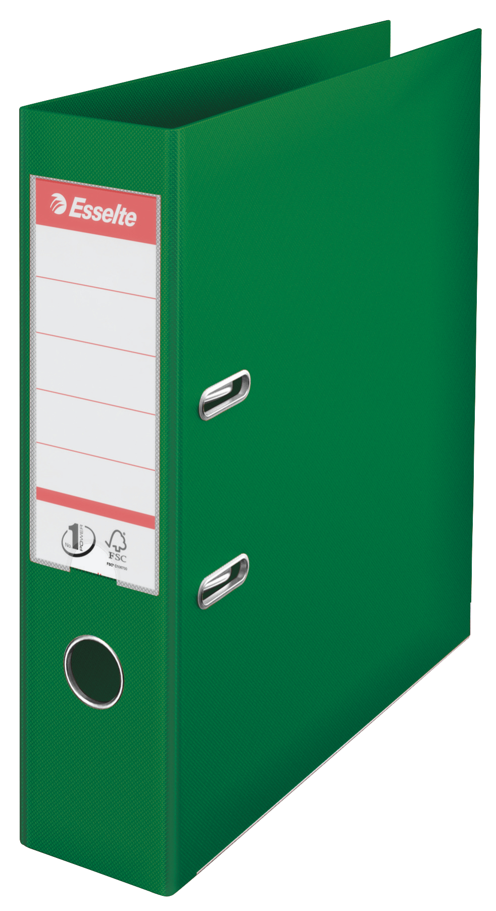 Biblioraft Plastifiat Int-Ext 7.5cm Verde Nr1 Power Esselte