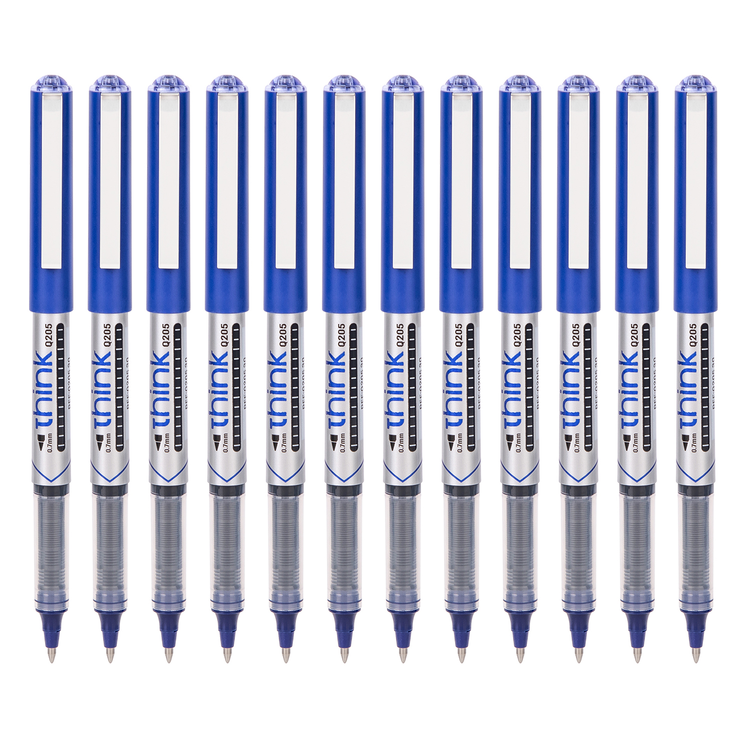 Roller Free Ink 0.7mm Albastru Think Deli