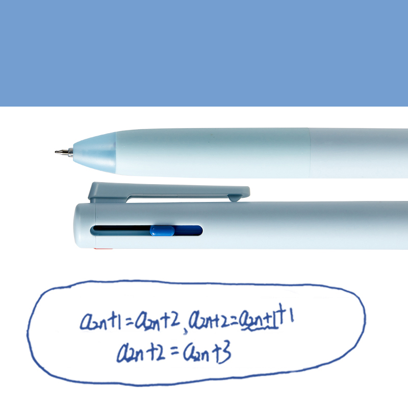 Pix Cu Gel Cu Mecanism 0.5mm 3 Culori Corp Bleu Nusign Deli
