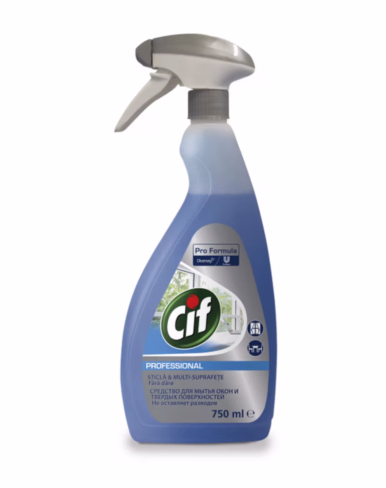 Cif Pro Formula Geamuri & Suprafeţe 750ml