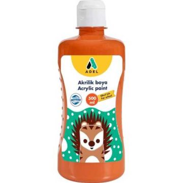 Culoare Acrilic Portocalie 500ml Adel
