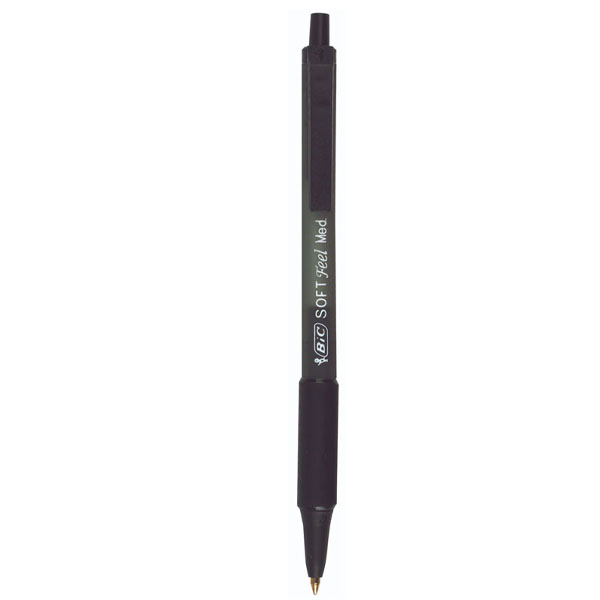 Pix Cu Mecanism Negru Soft Feel Bic