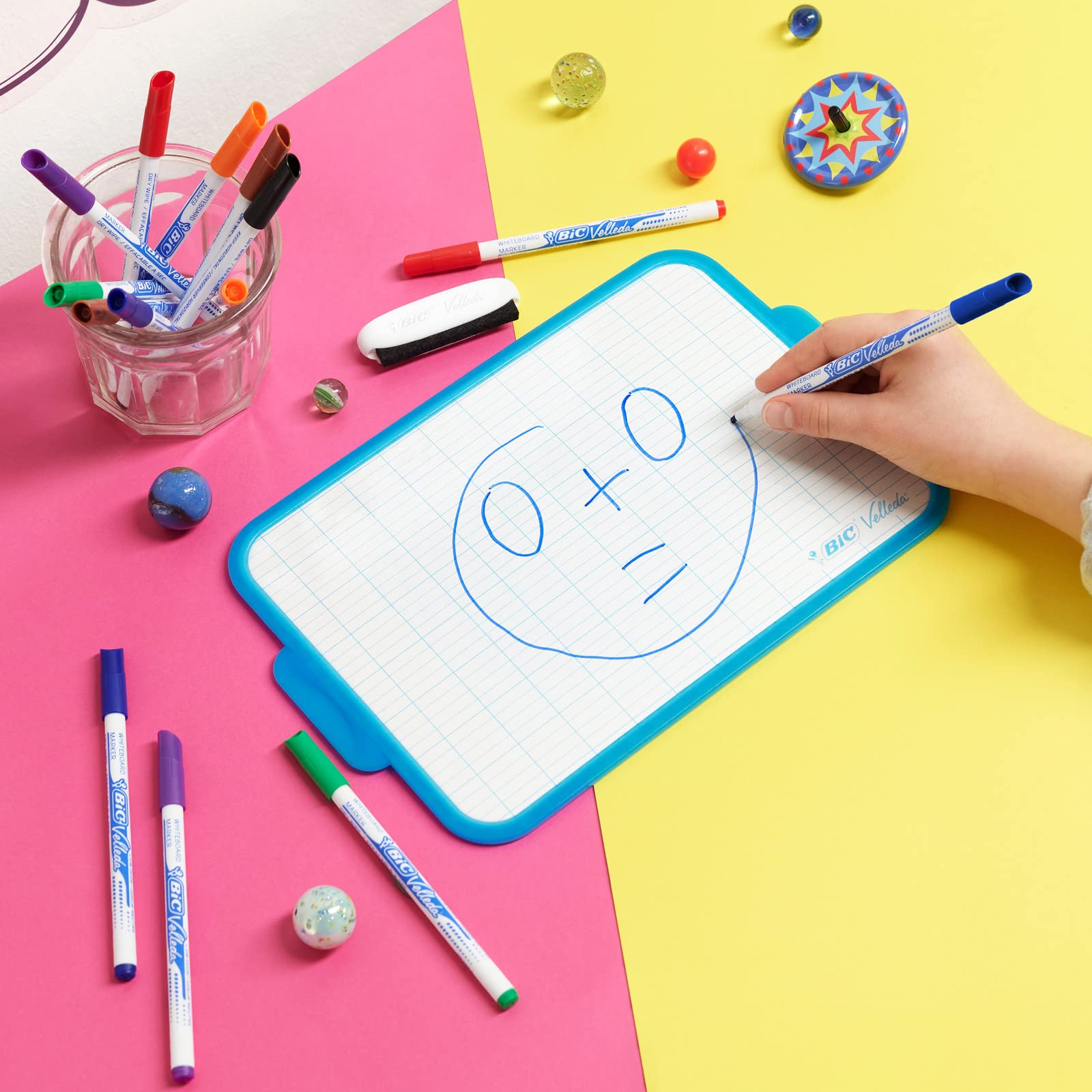 Marker Whiteboard Albastru 1.0mm Velleda 1721 Bic