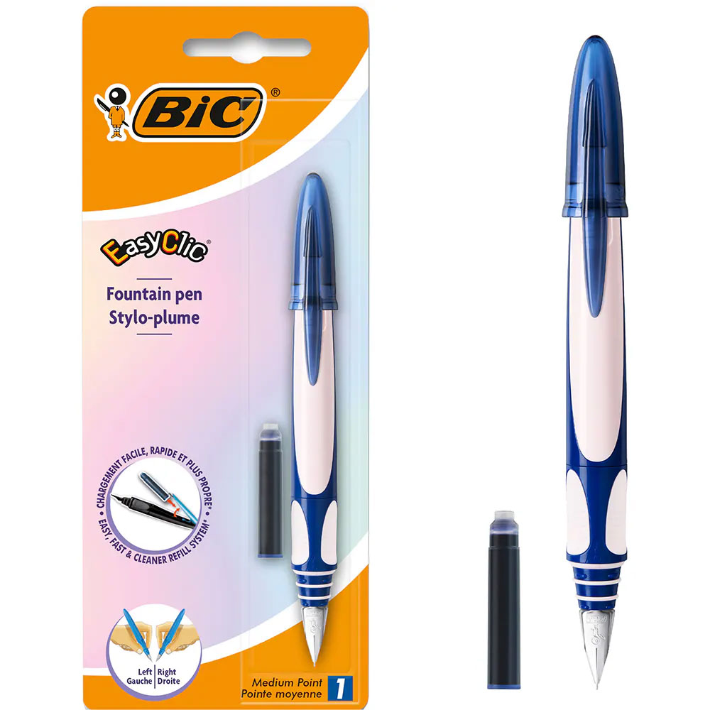 Stilou Easy Click Standard Blister Bic