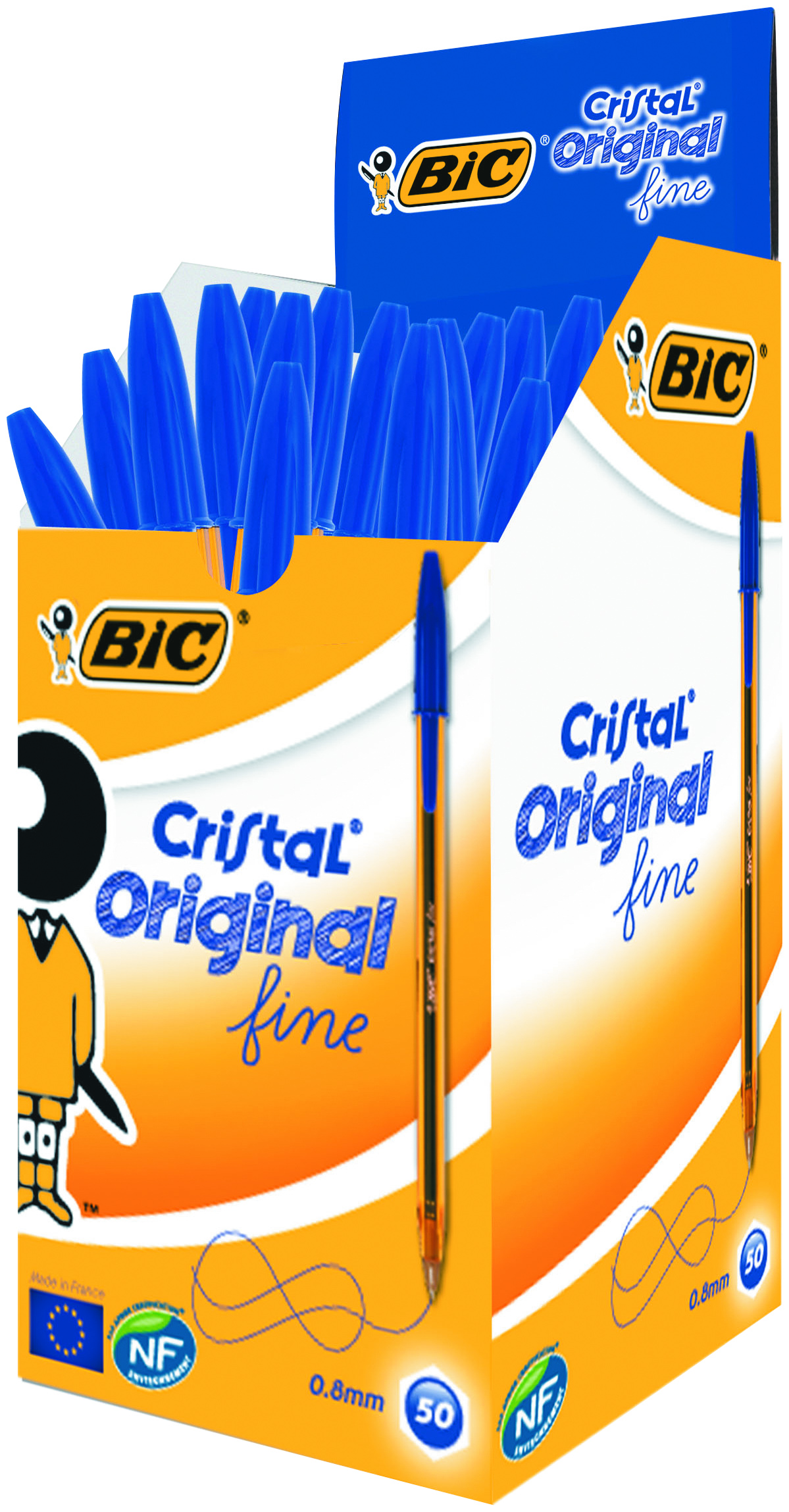 Pix Unica Folosinta Albastru Cristal Fine Bic