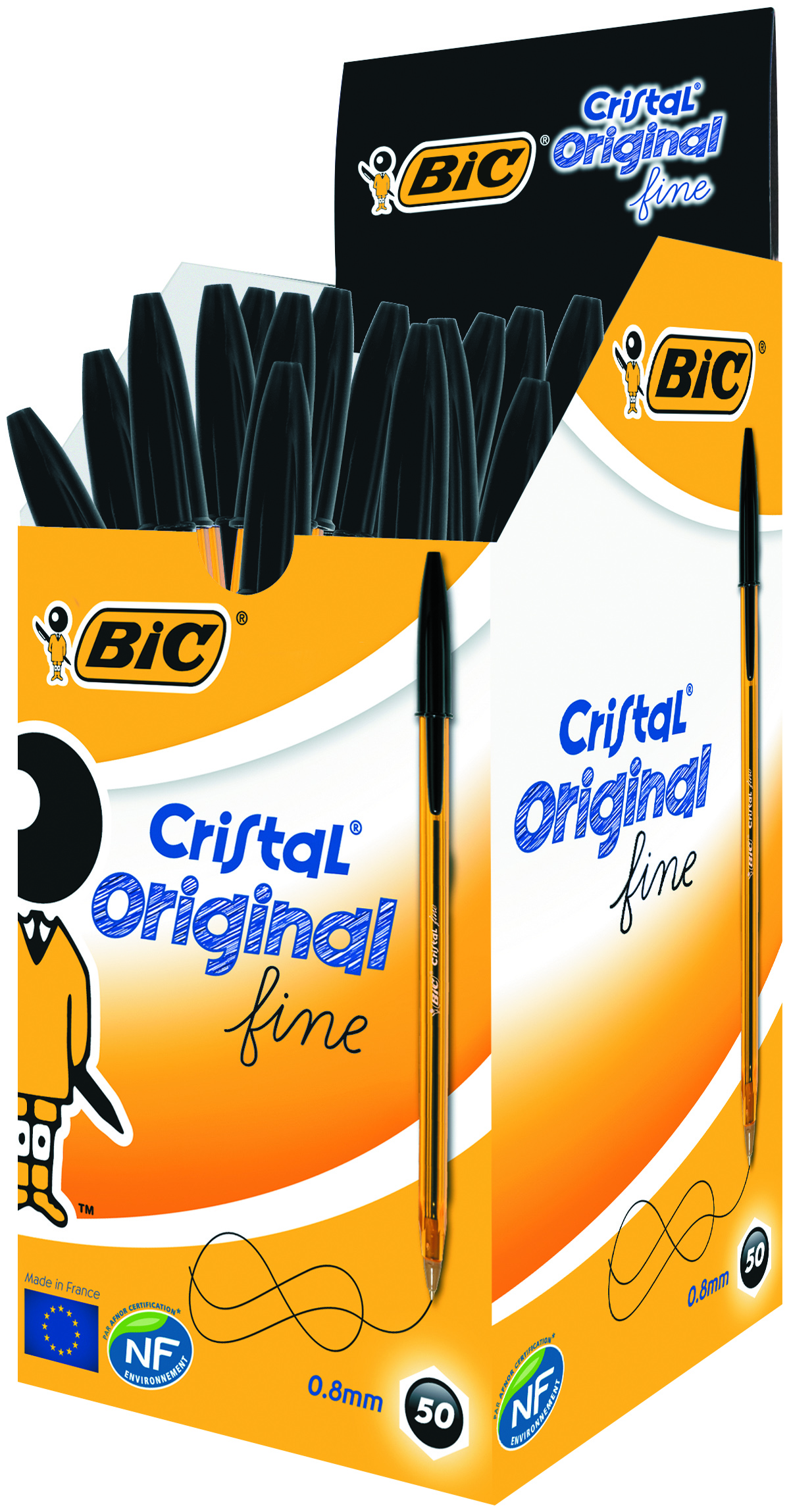 Pix Unica Folosinta Negru Cristal Fine Bic