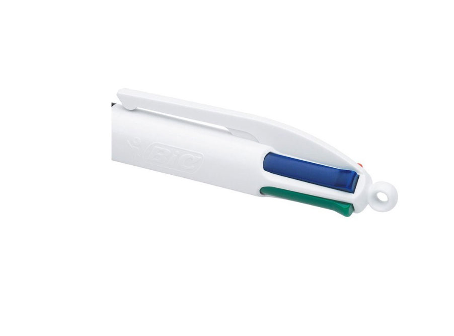 Pix Cu Mecanism 4 Culori Grip Mediu Bic