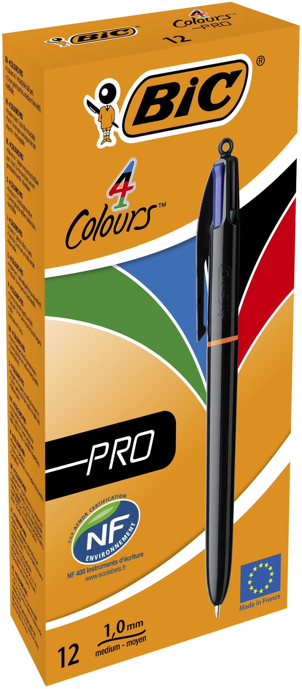 Pix Cu Mecanism 4 Culori Pro Bic