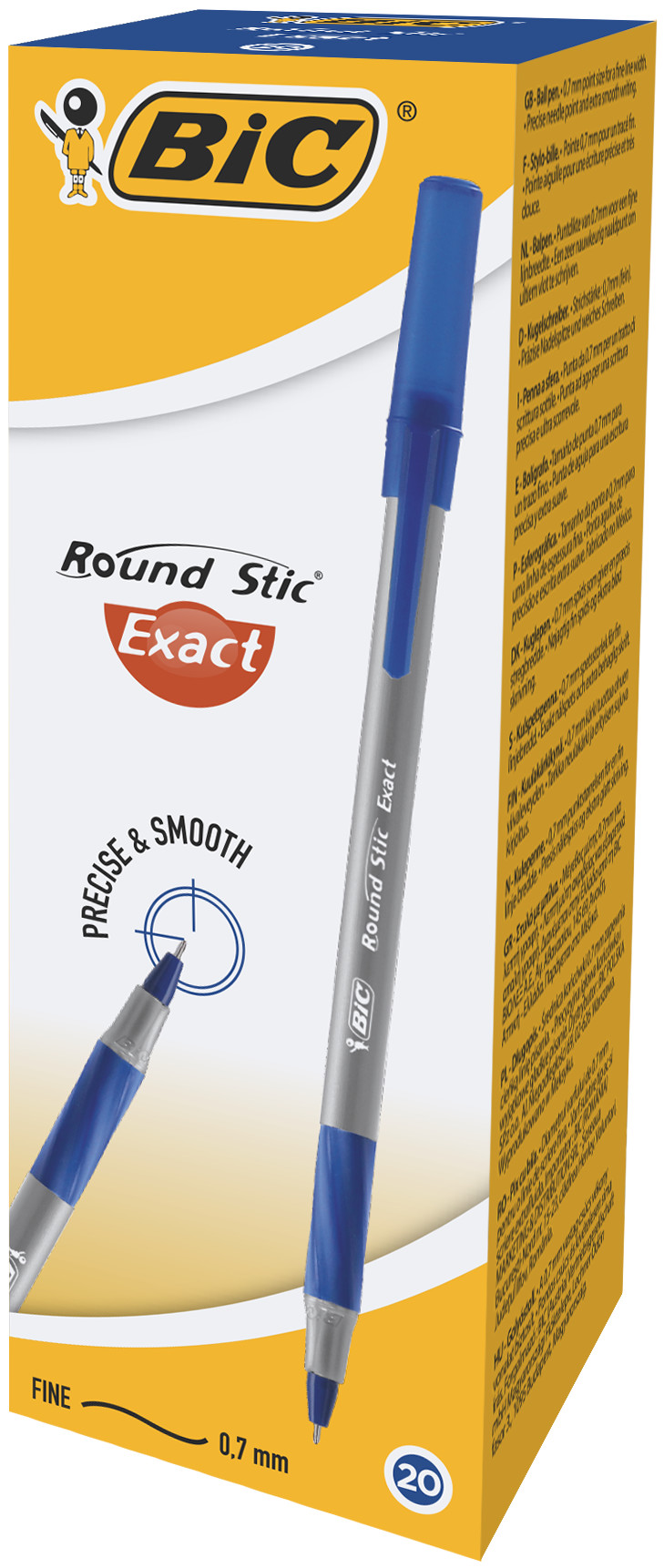 Pix Unica Folosinta Albastru Round Stic Exact Bic