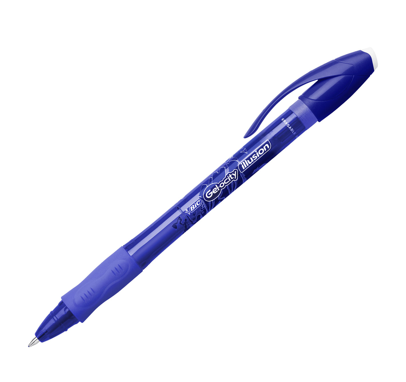 Roller 0.7mm Albastru Gel-Ocity Illusion Bic