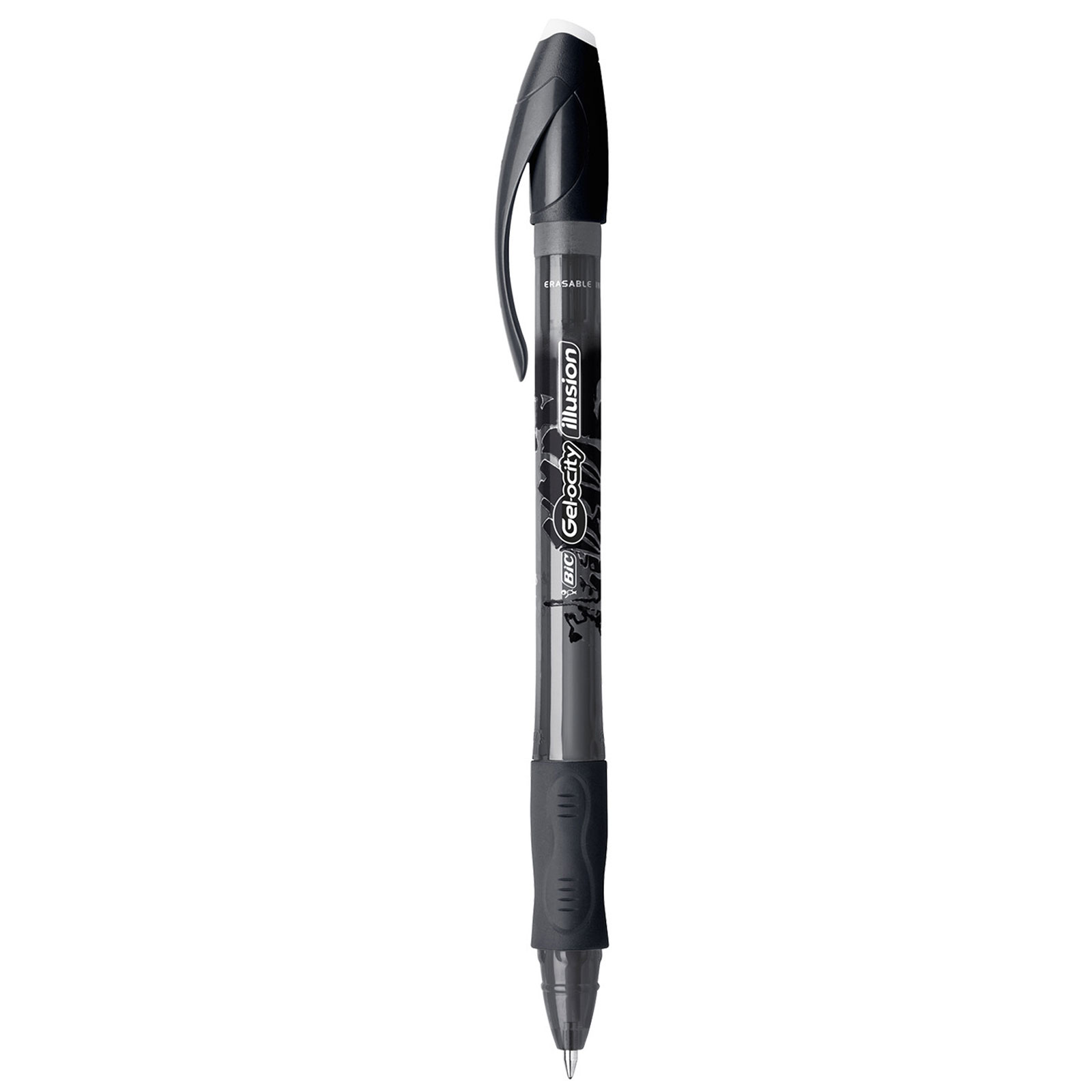 Roller 0.7mm Negru Gel-Ocity Illusion Bic