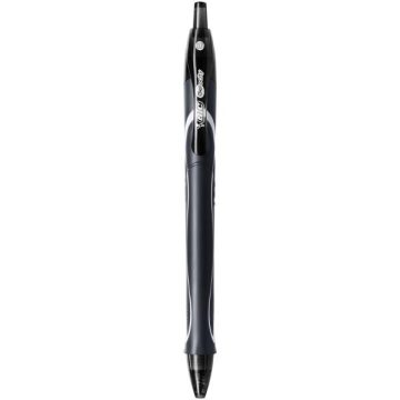 Roller 0.7mm Semi-Gel Cu Mecanism Negru Quick-Dry Bic