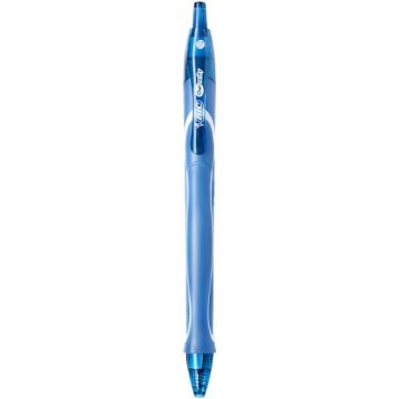 Roller 0.7mm Semi-Gel Cu Mecanism Turcoaz Quick-Dry Bic