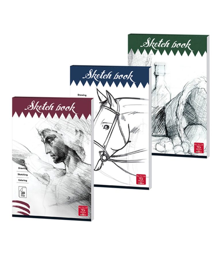 Bloc Desen Schite 17X24cm 30 Coli 160g Pigna
