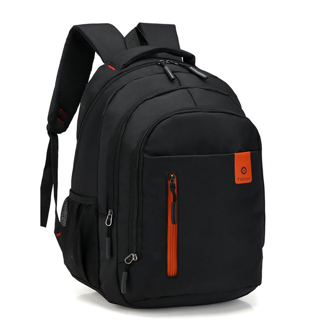 Ghiozdan Laptop Black It Negru-Portocaliu 44 X 30 X 19cm Pigna