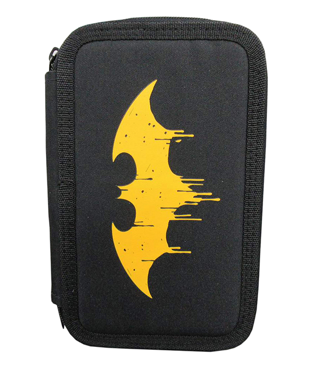 Penar Neechipat 3 Fermoare Batman Negru Pigna