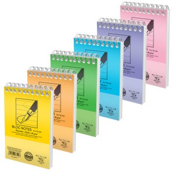 Bloc Notes Spira A7 50 File Dictando Basic Pigna
