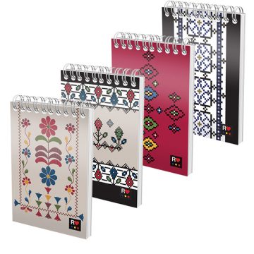 Bloc Notes Spira A6 80 File Aritmetica Ethno Diverse Modele Pigna