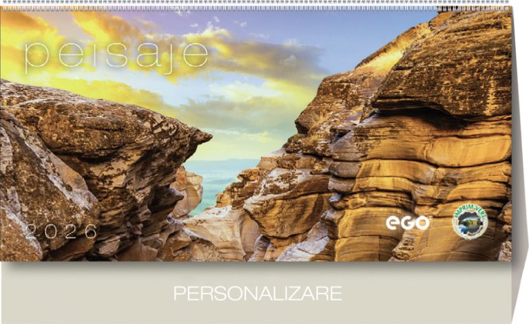 Calendar Birou Peisaje 13 File Ego