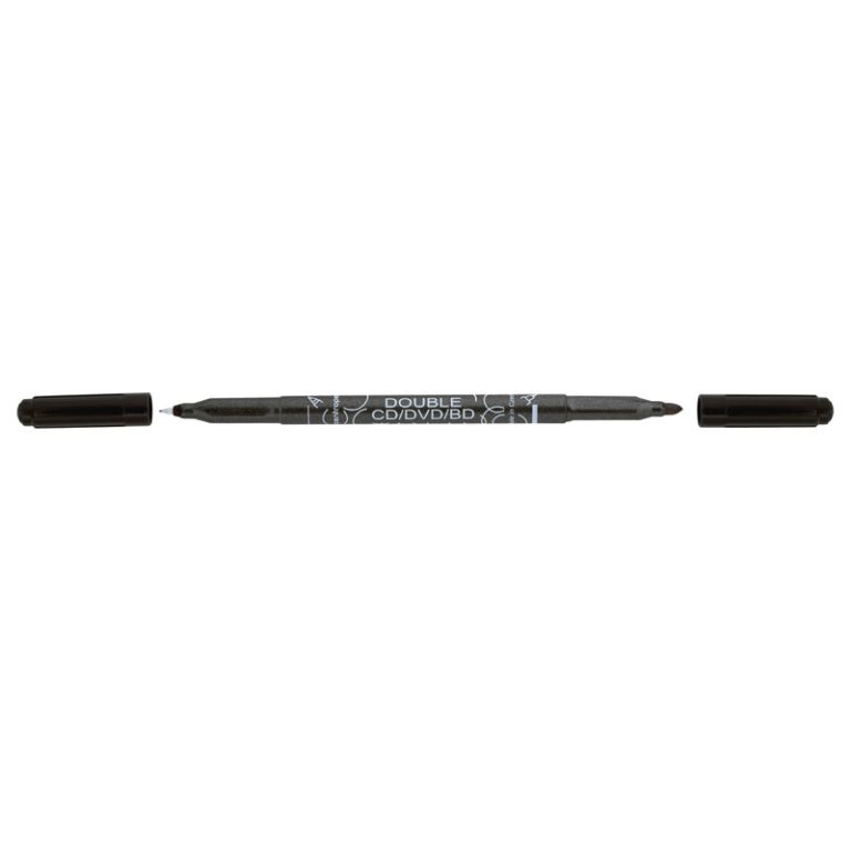 Marker Cd 2 Capete Negru 0.6/2.5mm 3616 Centropen