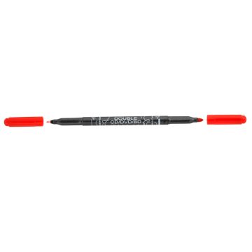 Marker Cd 2 Capete Rosu 0.6/2.5mm 3616 Centropen