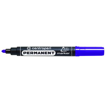 Marker Permanent Albastru Varf Rotund 2.5mm 8566 Centropen