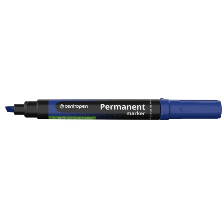 Marker Permanent Albastru Varf Tesit 8576 Centropen