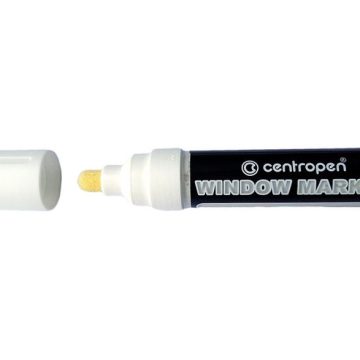 Marker Creta Lichida Alba 2-15mm Varf Rotund 9121 Centropen