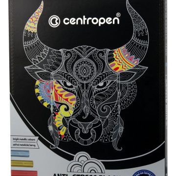 Set Coli Desen Anti-Stress + 6 Markere Centropen
