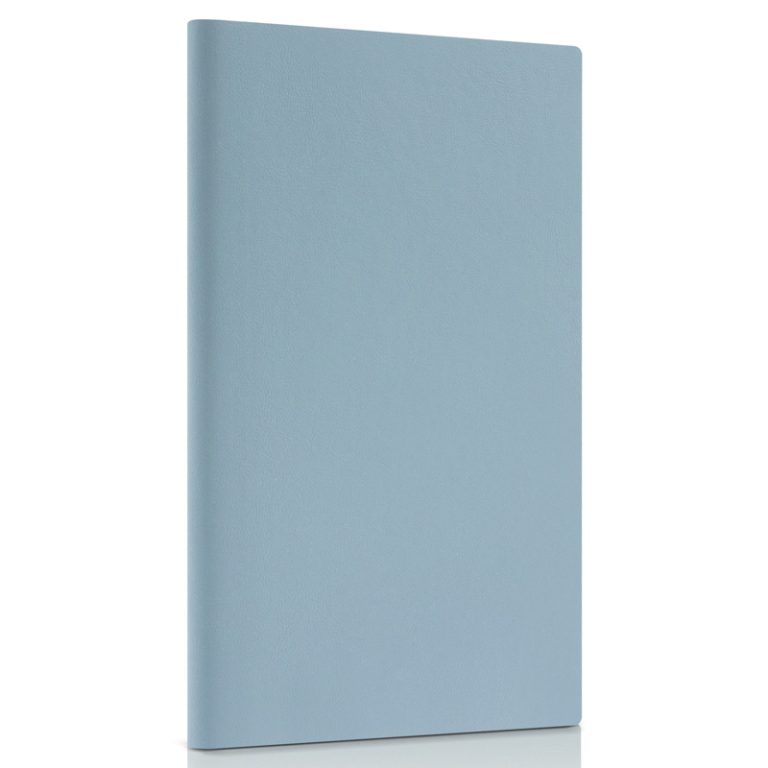 Caiet Birou 205*143mm 80 File Dictando Coperta Imitatie Piele Bleu Deli