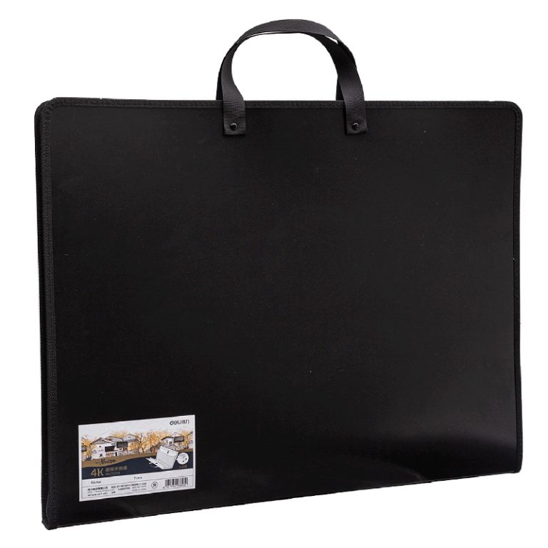 Servieta Pp Pentru Portofoliu Pictura 590X460X35mm Neagra Deli