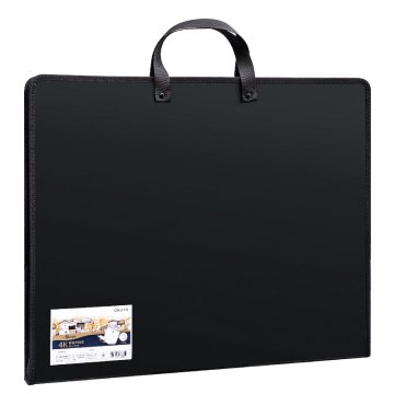 Servieta Pp Pentru Portofoliu Pictura 440X350X35mm Neagra Deli