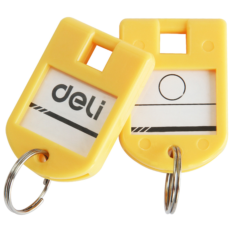 Suport Etichete Chei 24 Bucati Cutie Plastic Deli