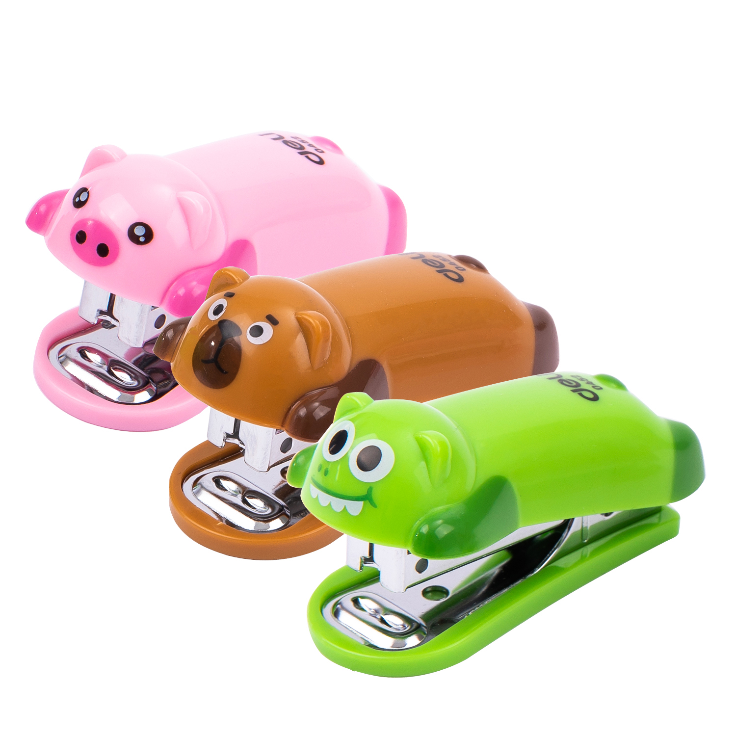 Capsator 12 Coli Nr.10 Mini Modele Animale + Capse Deli