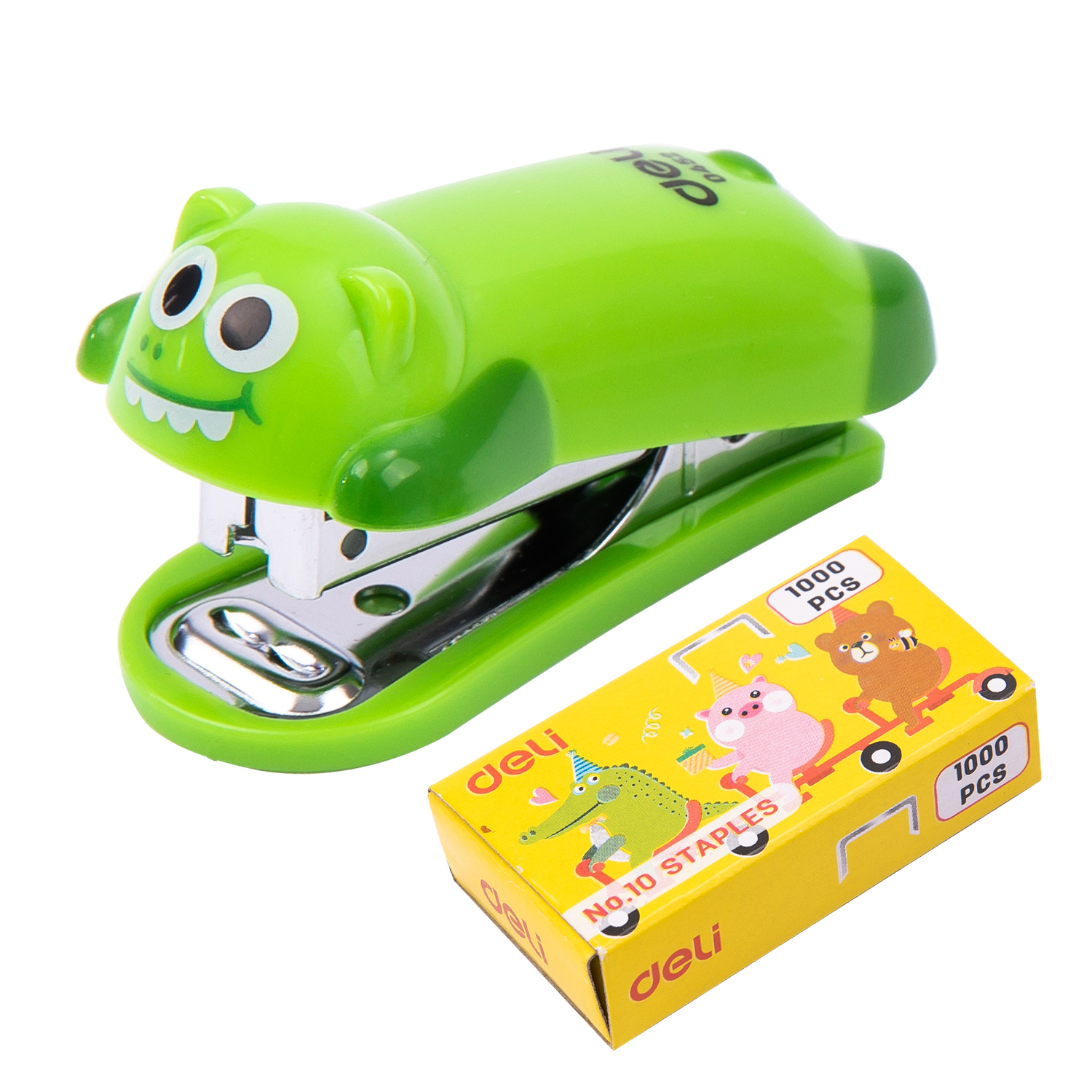 Capsator 12 Coli Nr.10 Mini Modele Animale + Capse Deli