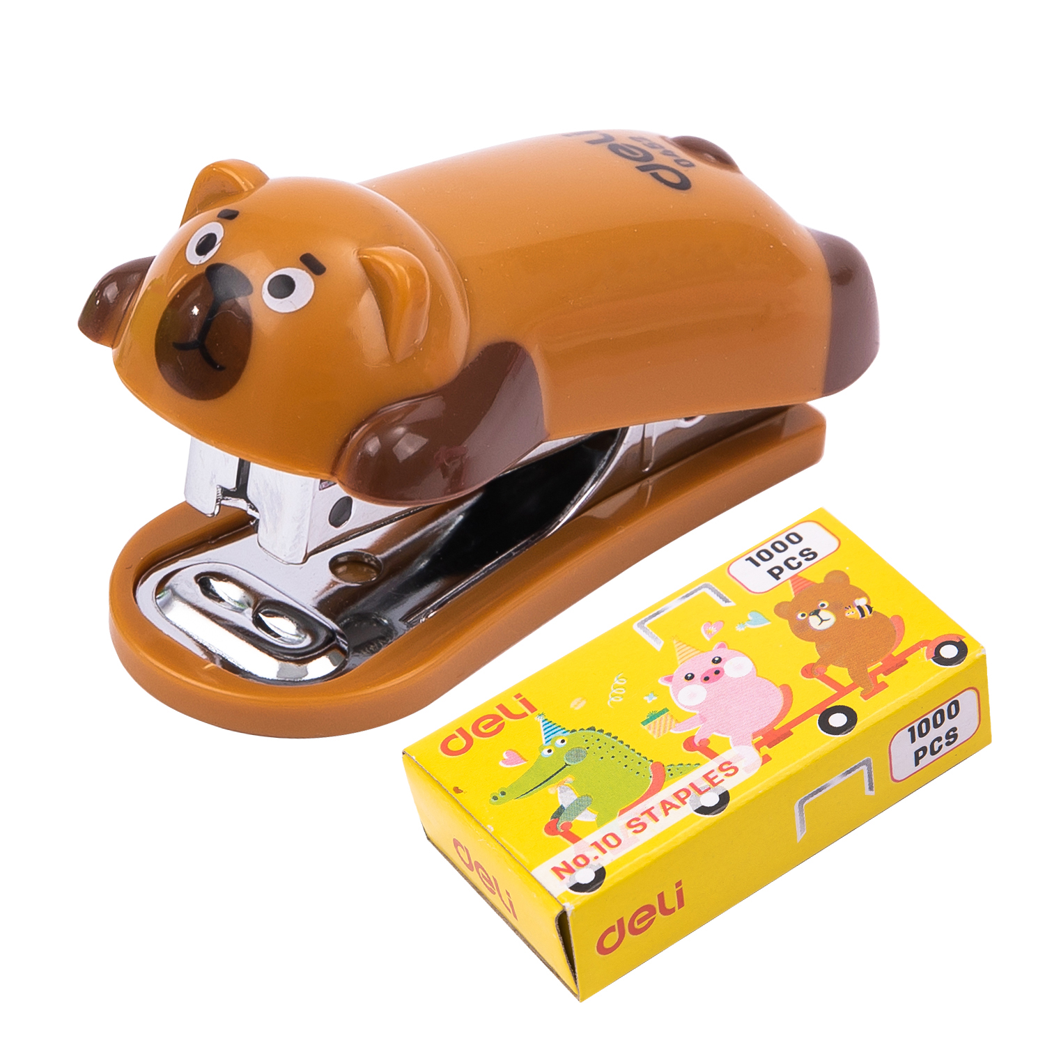 Capsator 12 Coli Nr.10 Mini Modele Animale + Capse Deli