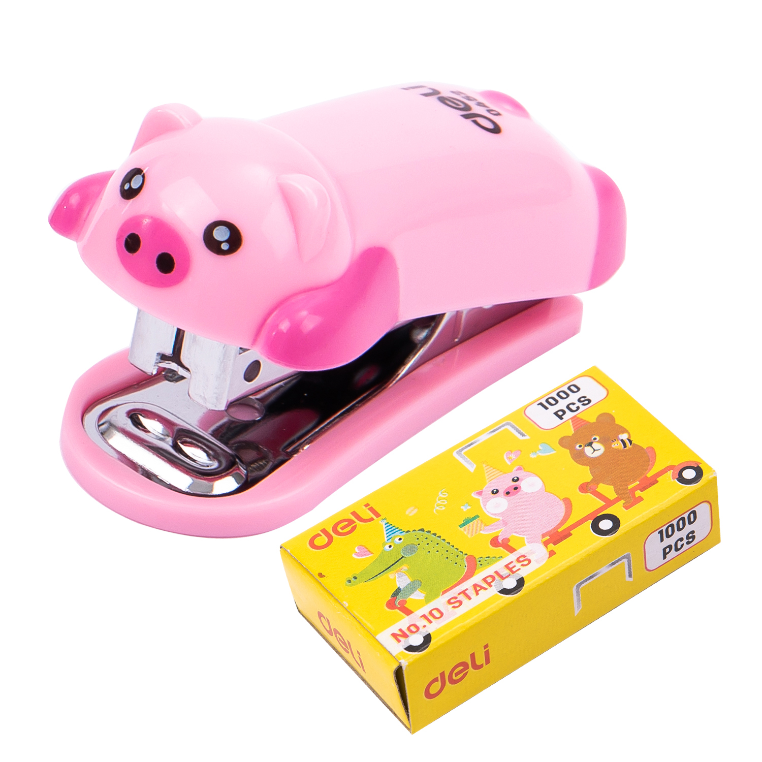 Capsator 12 Coli Nr.10 Mini Modele Animale + Capse Deli