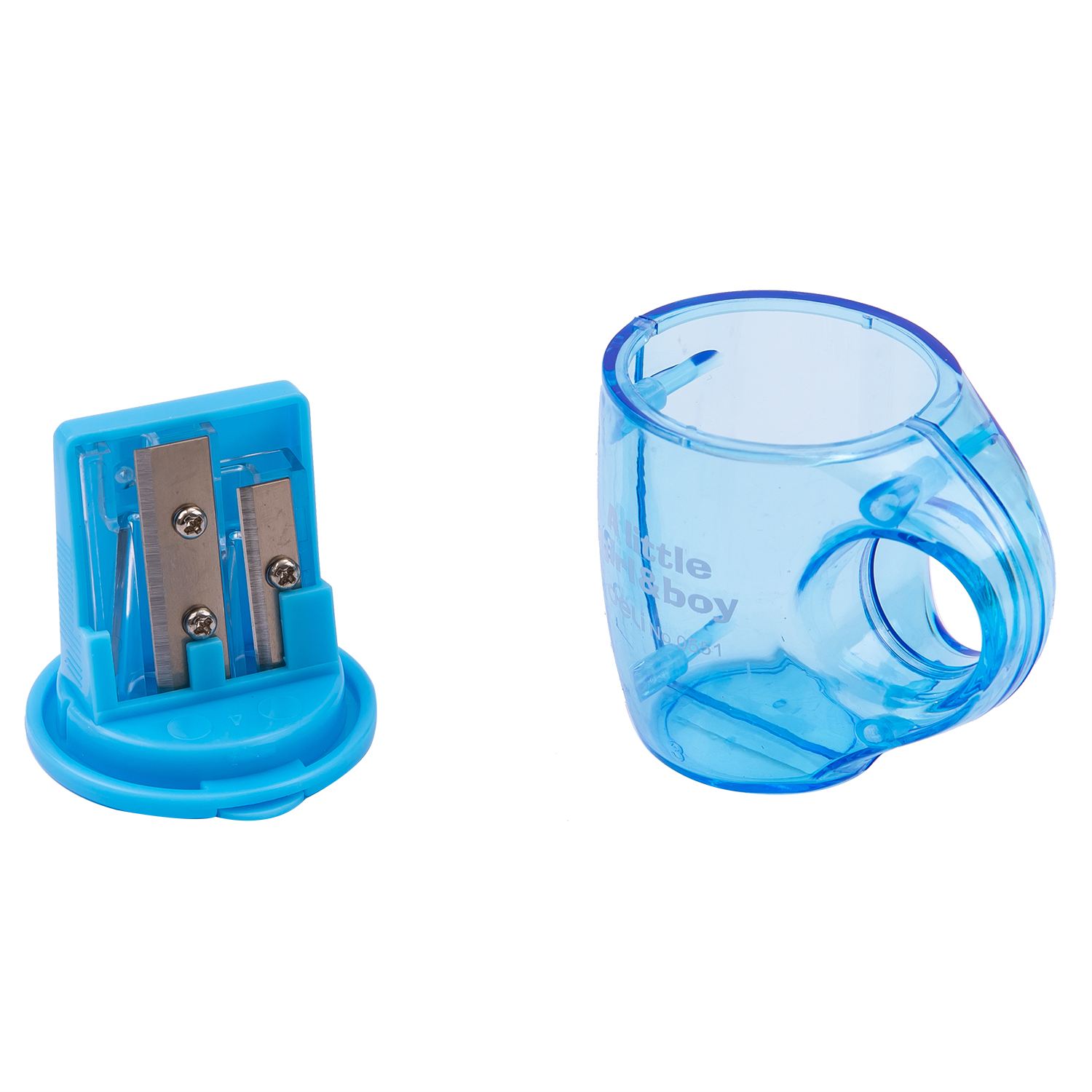 Ascutitoare Plastic Dubla Cu Container Cescuta Deli
