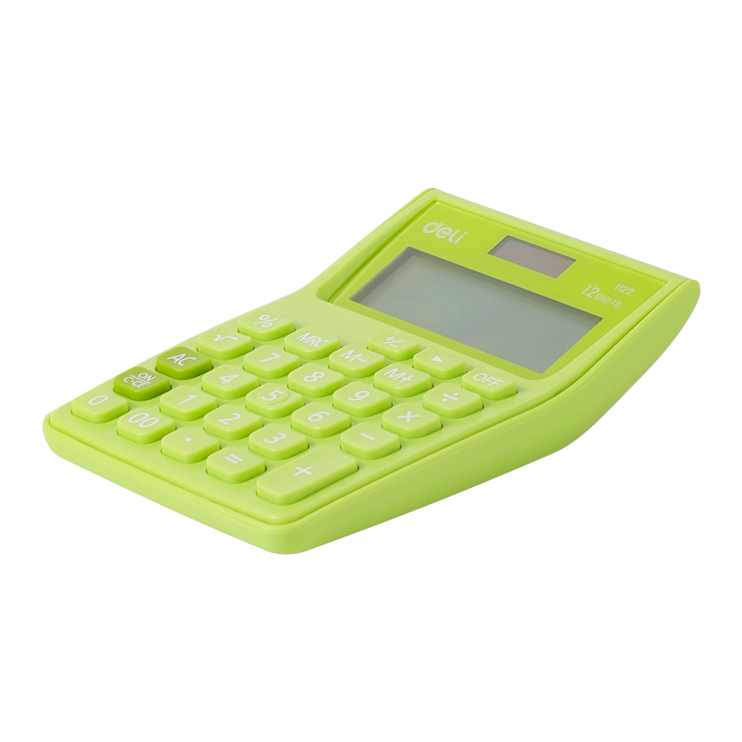 Calculator Buzunar 12Dig Alb-Verde 1122 Deli