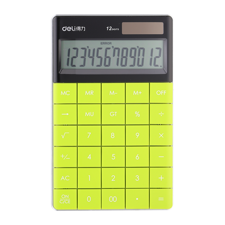 Calculator Birou 12Dig Modern Verde Deli