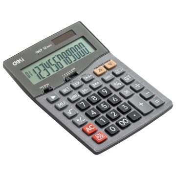 Calculator Birou 12Dig Metal 1629 Deli