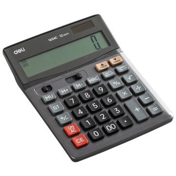 Calculator Birou 12Dig Metal 1654C Deli