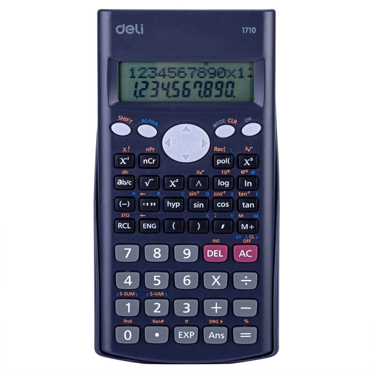 Calculator Stiintific 12Dig 240F Deli